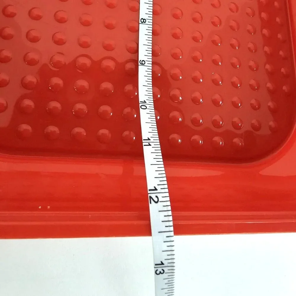 Vintage Season N Serve Large Meat Marinade Tenderizer Container With Lid Red